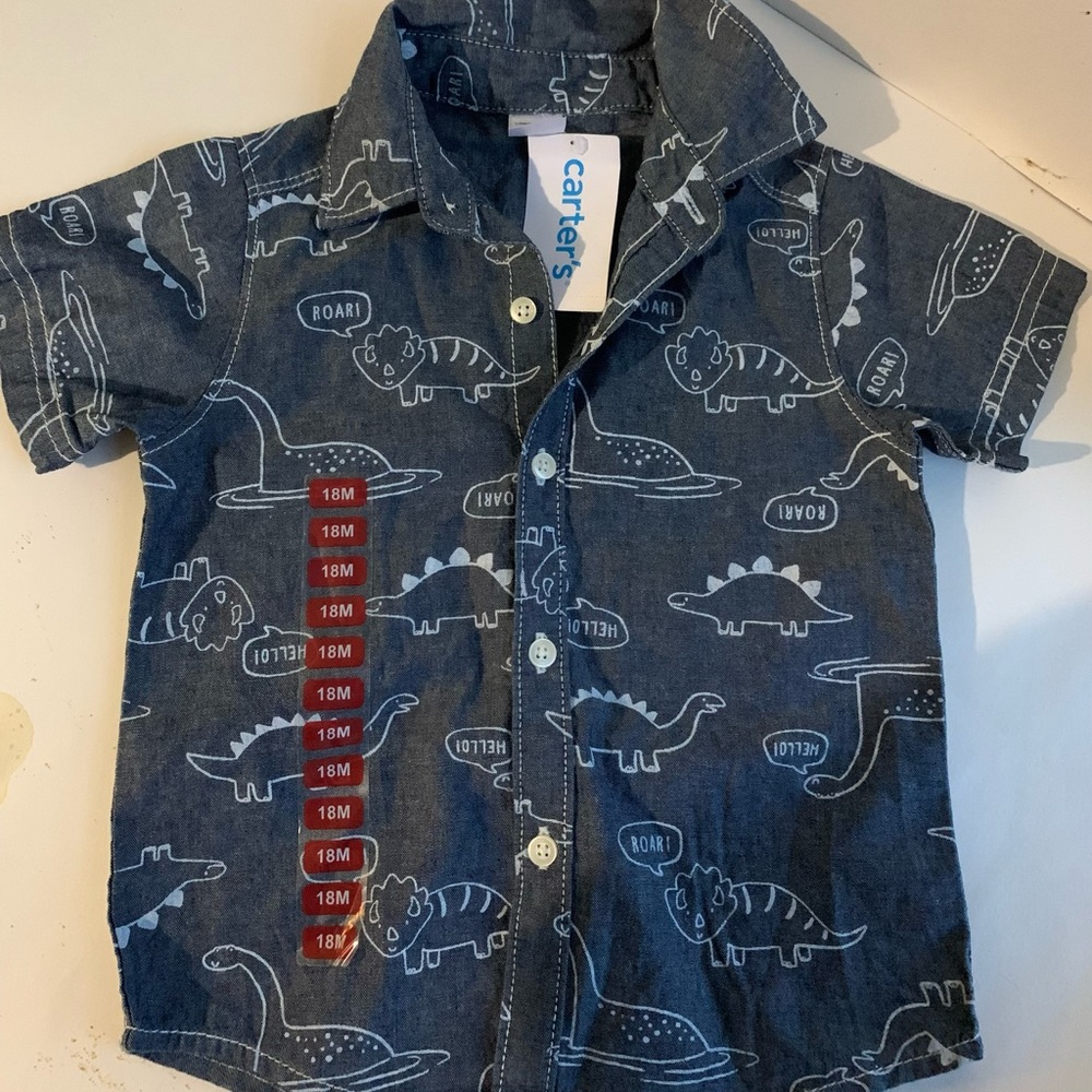 Carters NWT dinosaur 18 month